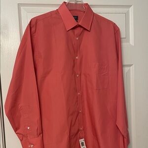 Arrow Men's Coral Dress Shirt